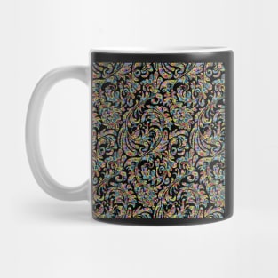 Hippie Love Flocked Mug